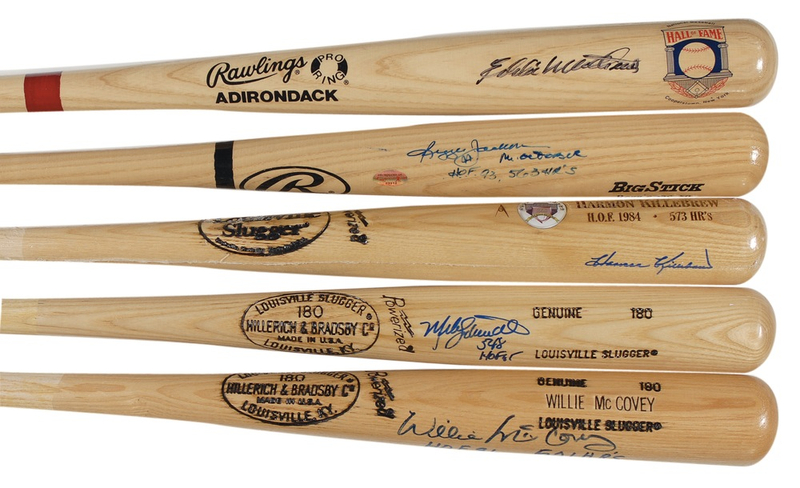 Lot 1194 Baseball: 500 Home Run Club Group Lot