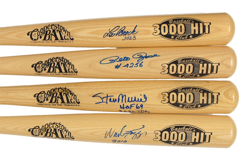 Lot 1189 Baseball: 3000 Hit Club Group Lot