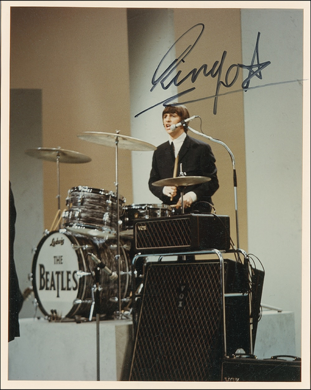 Lot 569 Beatles: Ringo Starr Signed Photograph
