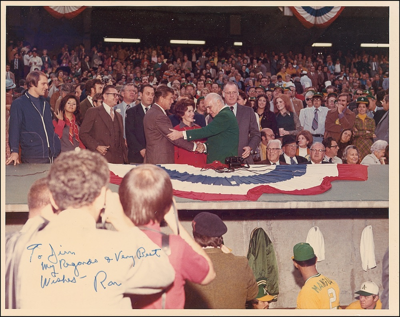 Lot 118 Ronald Reagan Signed Photograph
