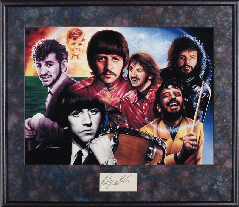 Lot 570 Beatles: Ringo Starr Signature