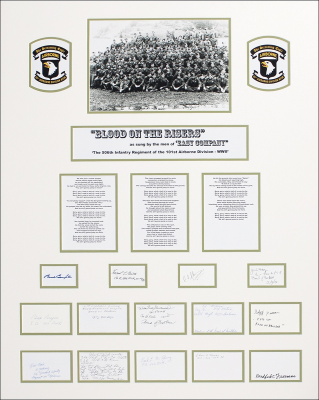 Lot 282 Band of Brothers Signatures