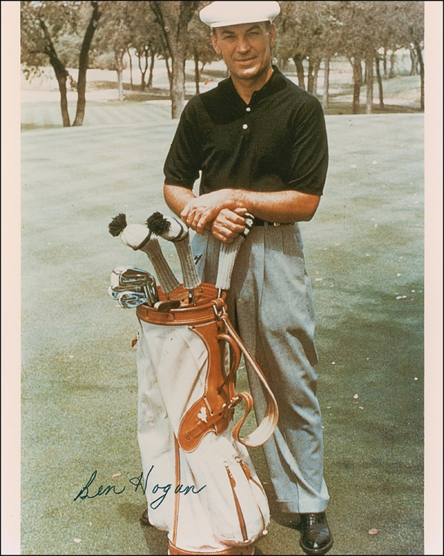 Lot 1280 Ben Hogan Signed Photograph