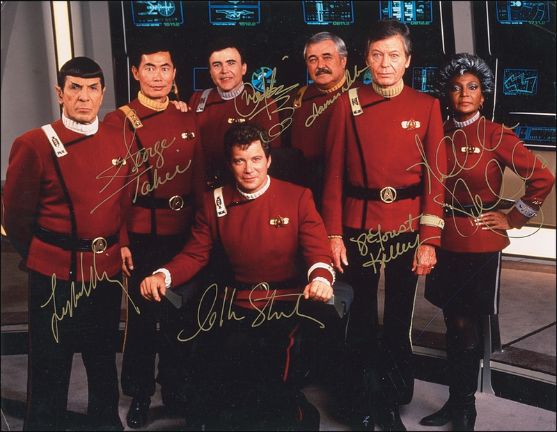 Lot 1094 Star Trek Signed Photograph