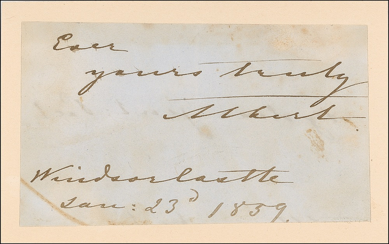 Lot 154 Prince Albert Signature