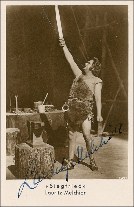 Lot 698 Lauritz Melchior Signed Photograph