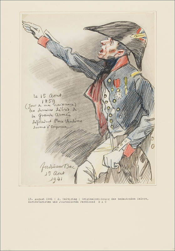 Lot 401 Ferdinand Bac Drawing