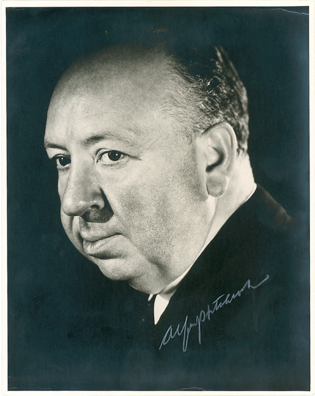 Lot 965 Alfred Hitchcock Signed Photograph