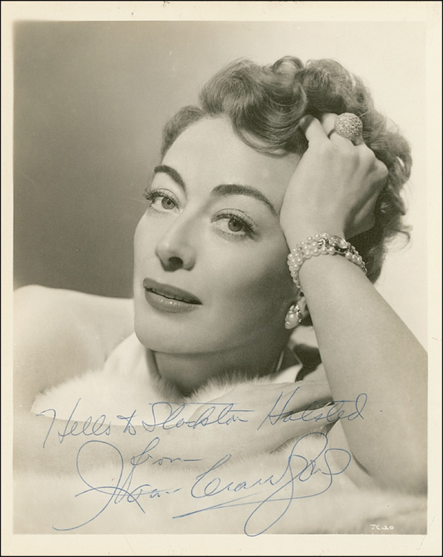 Lot 879 Joan Crawford Signed Photograph