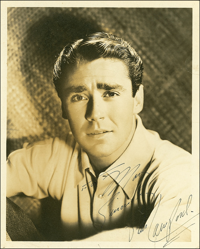 Lot 999 Peter Lawford Signed Photograph