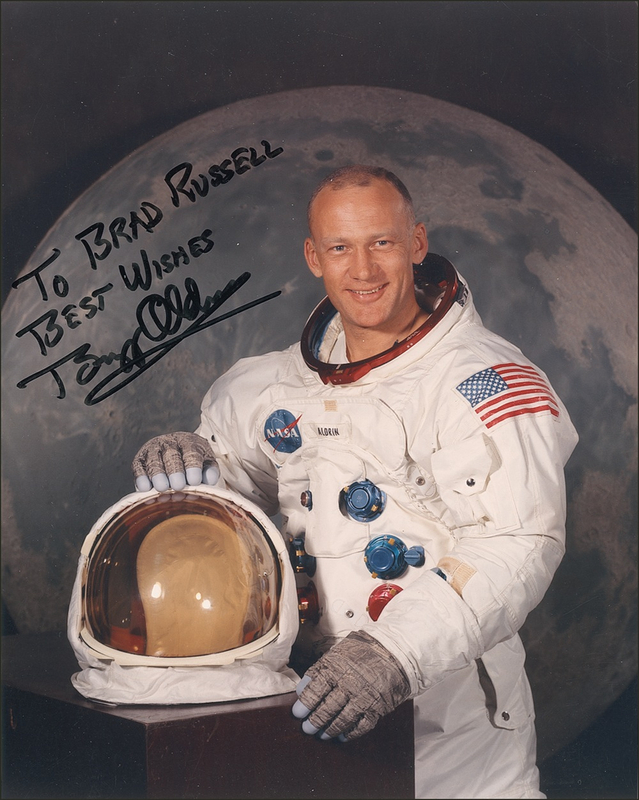 Lot 342 Buzz Aldrin