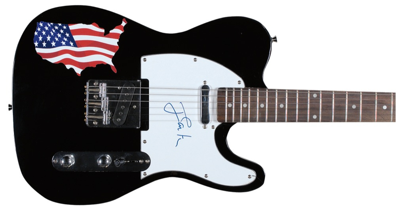 Lot 21 Jimmy Carter Guitar