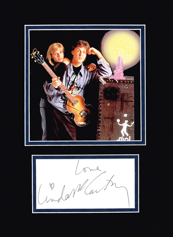 Lot 696 Paul and Linda McCartney Group Lot