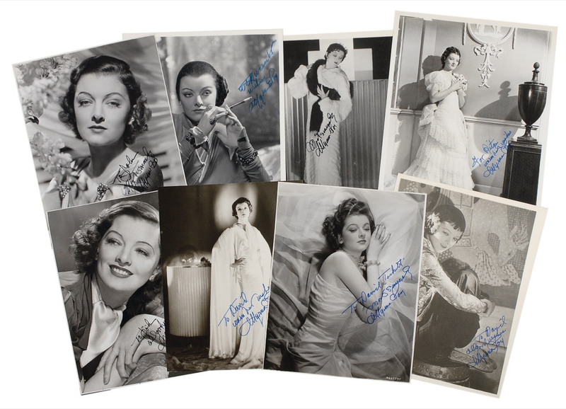 Lot 1013 Myrna Loy Group Lot