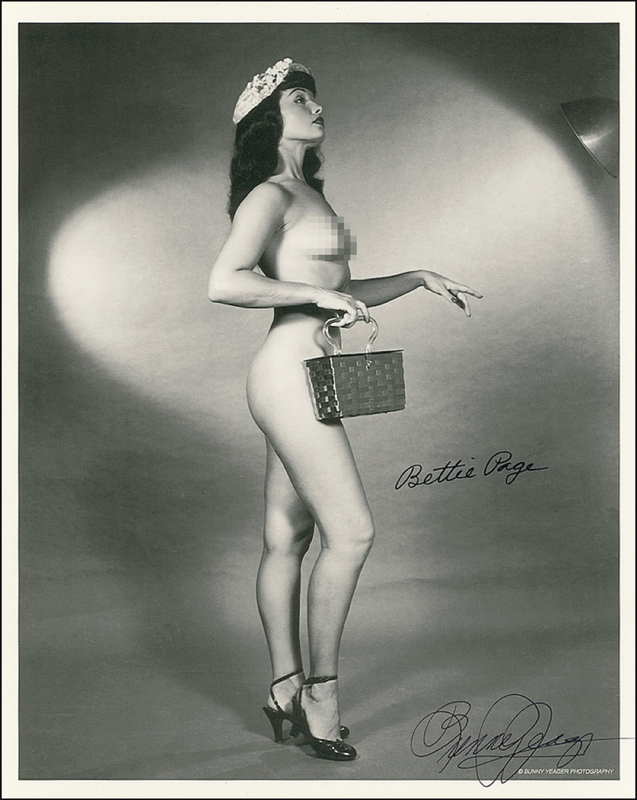Lot 1053 Bettie Page Group Lot