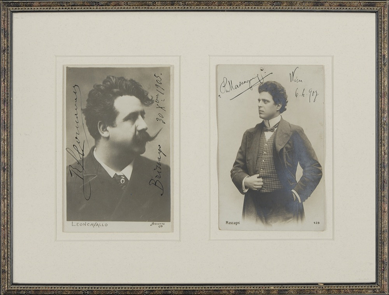 Lot 676 Ruggero Leoncavallo and Pietro Mascagni: The Cav/Pag duo meet again