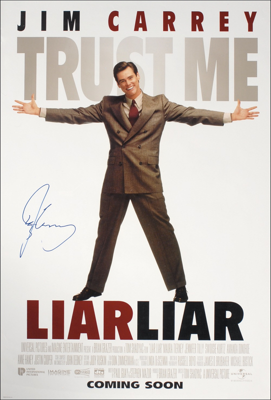 Lot 862 Jim Carrey Poster