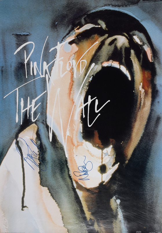 Lot 731 Pink Floyd: Roger Waters and Nick Mason Poster