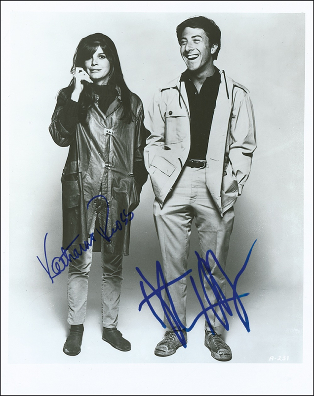 Lot 946 The Graduate Signed Photograph