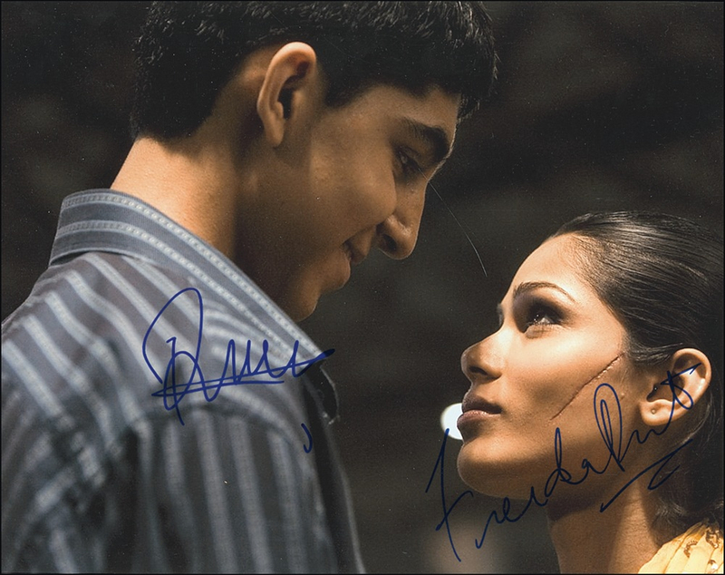 Lot 1082 Slumdog Milionaire Signed Photograph