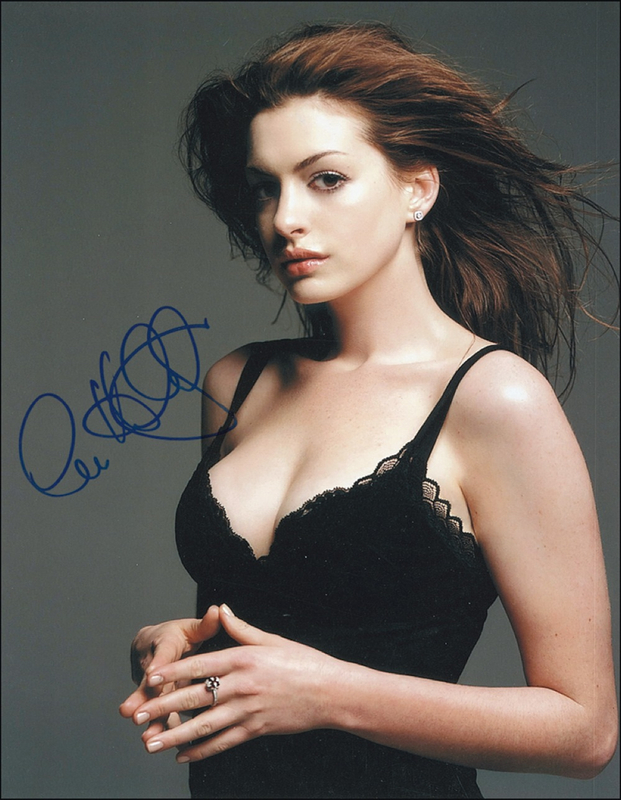 Lot 954 Anne Hathaway Signed Photograph