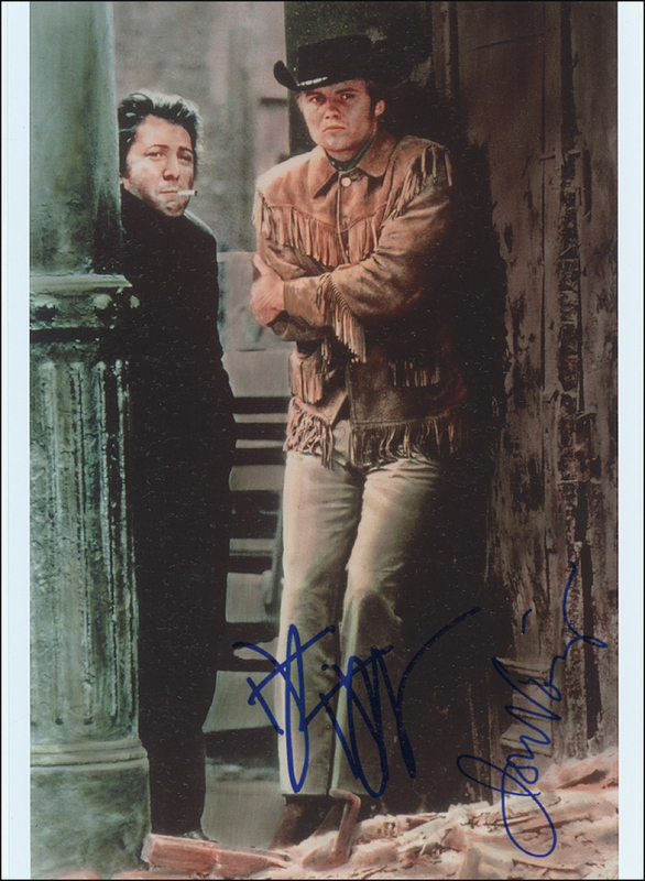 Lot 1027 Midnight Cowboy Signed Photograph
