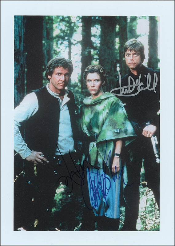 Lot 1095 Star Wars Signed Photograph