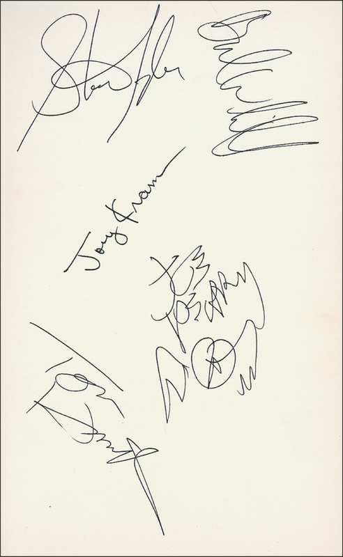Lot 541 Aerosmith Book