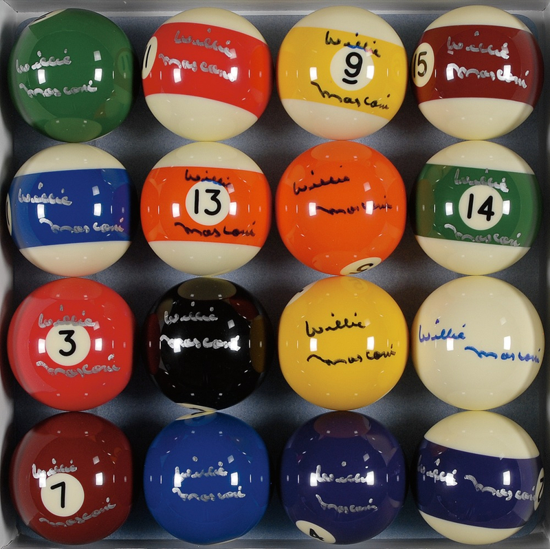 Lot 1344 Willie Mosconi: Rack ?em up