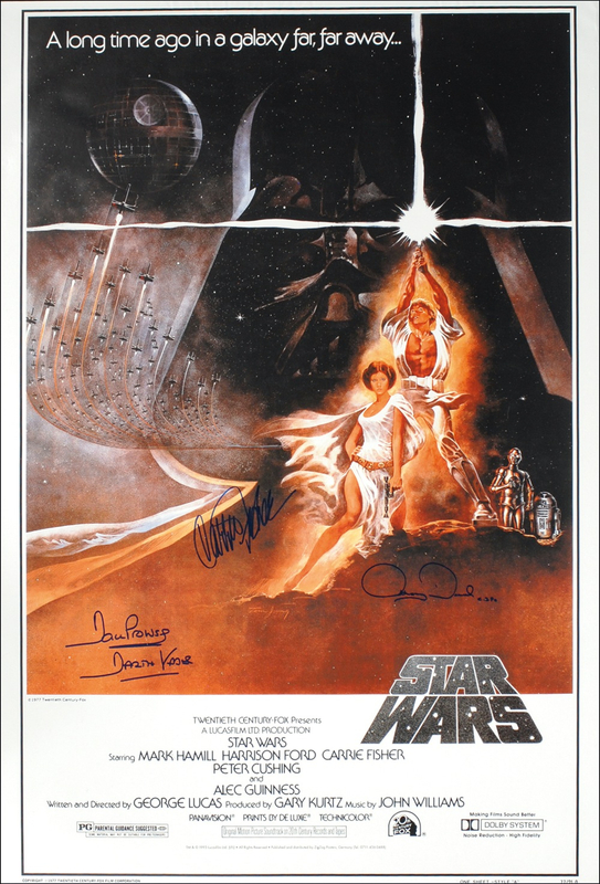 Lot 1096 Star Wars Poster
