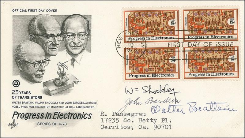 Lot 246 Nobel Scientists First Day Cover