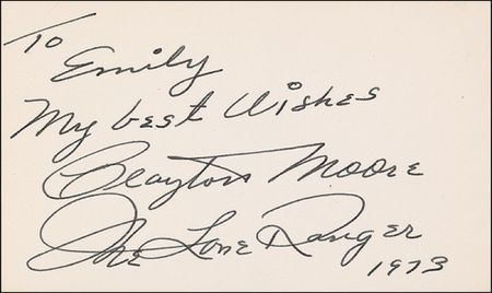 Lot #1038 Clayton Moore and Jay Silverheels Group Lot - Image 1