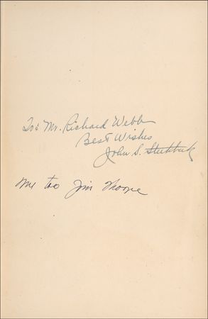 Lot #1428 Jim Thorpe: FABULOUS REDMEN: THORPE signs ?the true life history of the most famous football teams ever known in America? - Image 1