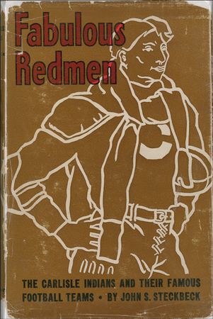 Lot #1428 Jim Thorpe: FABULOUS REDMEN: THORPE signs ?the true life history of the most famous football teams ever known in America? - Image 2