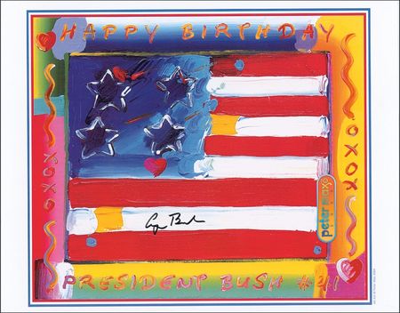 Lot #10 George Bush Print
