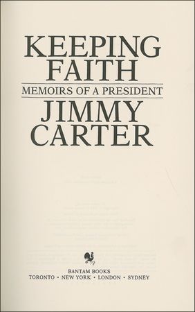 Lot #17 Jimmy Carter Book - Image 2