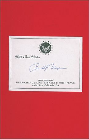 Lot #92 Richard Nixon Book - Image 1