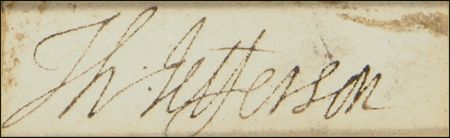 Lot #72 Thomas Jefferson Signature - Image 2