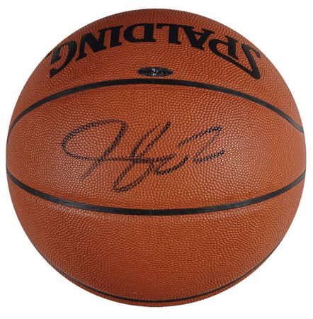 Lot #1289 LeBron James Basketball - Image 1
