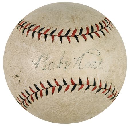 Lot #1401 Babe Ruth and Lou Gehrig: The Bambino and Iron Horse ... together forever - Image 1