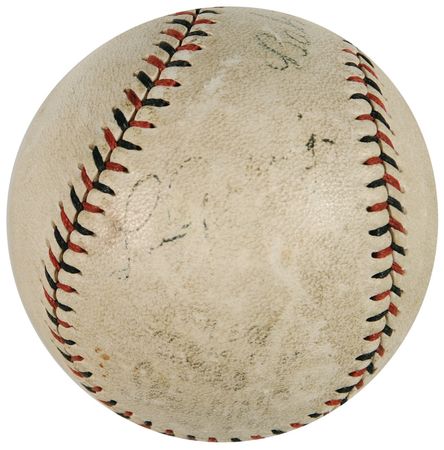 Lot #1401 Babe Ruth and Lou Gehrig: The Bambino and Iron Horse ... together forever - Image 2