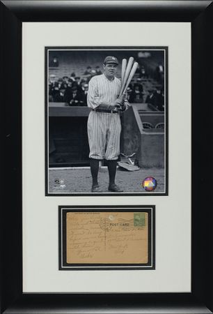 Lot #1404 Babe Ruth: A dying BABE RUTH optimistically writes from Florida to his dear friend and noted jazz composer Peter DeRose - Image 1