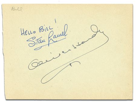 Lot #1115 Three Stooges and Laurel and Hardy: The Three Stooges meet Laurel and Hardy - Image 1