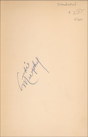 Lot #316 Audie Murphy Book - Image 1