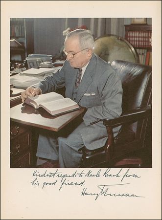 Lot #146 Harry S. Truman Book - Image 1