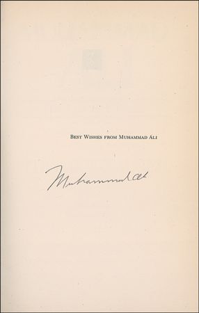 Lot #1159 Muhammad Ali Book - Image 1