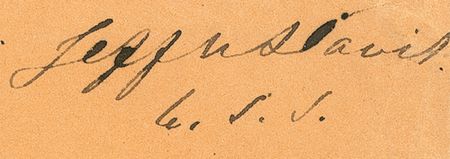 Lot #179 Jefferson Davis Free Frank - Image 2
