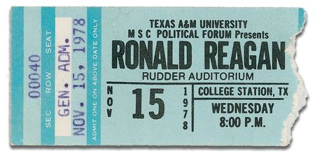 Lot #115 Ronald Reagan Ticket Stub - Image 2