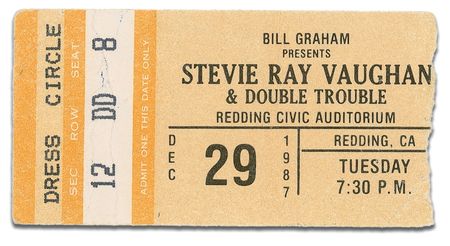 Lot #789 Stevie Ray Vaughan: Stevie Ray signs from the road - Image 3