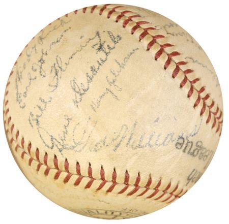 Lot #1212 Boston Red Sox Baseball - Image 1